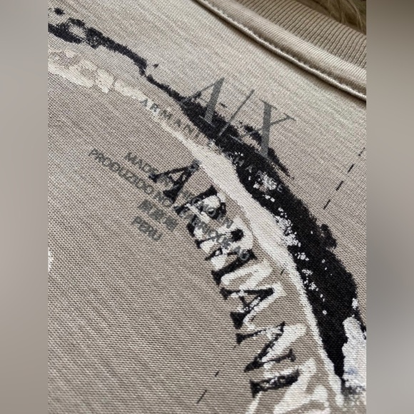 Armani Exchange Men T-Shirt Size S - Picture 2 of 3